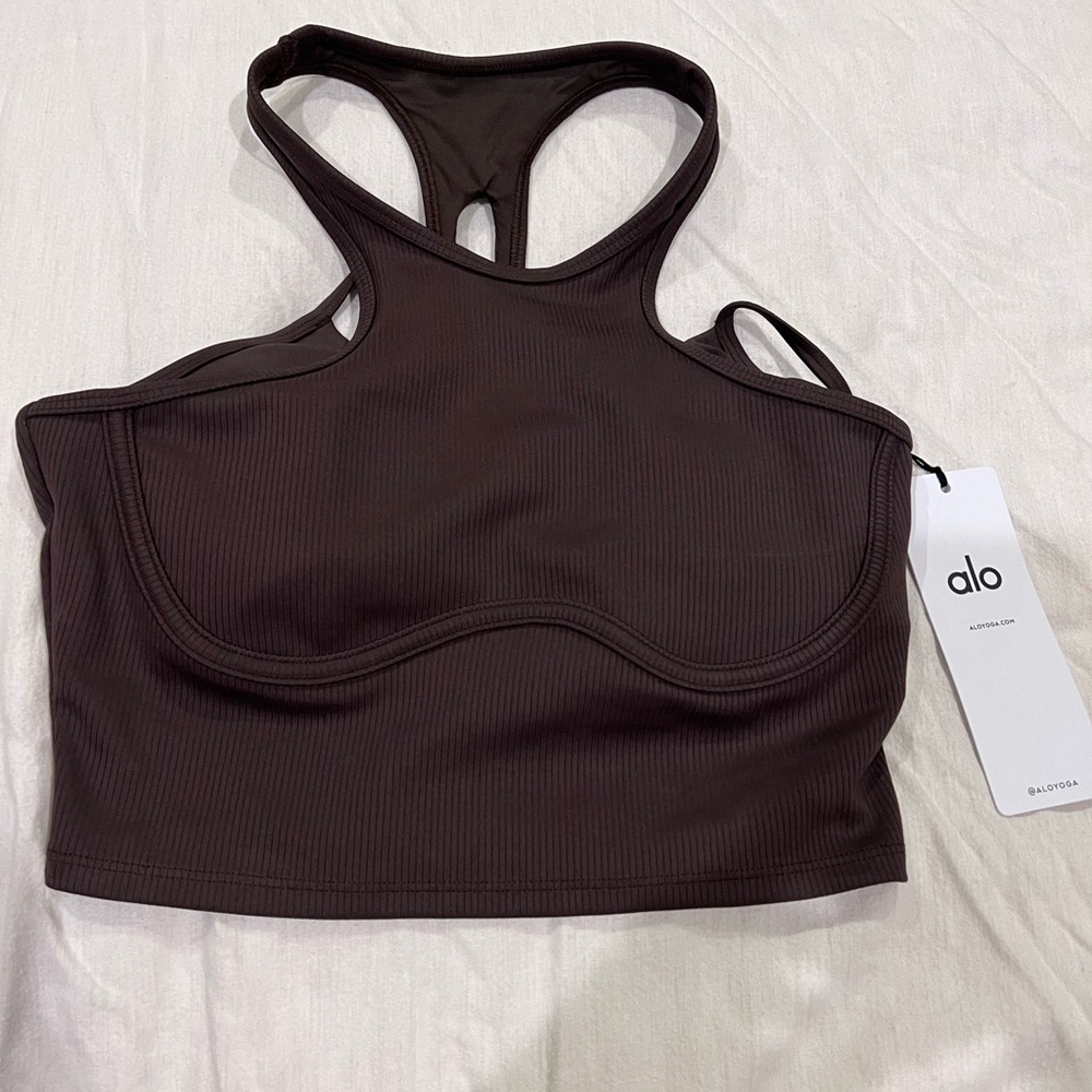 Alo airlift enchanted bra tank